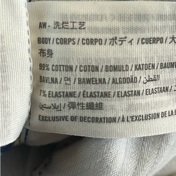 Abercrombie & Fitch High Rise Women Jeans - Light Blue - Picture 8 of 8